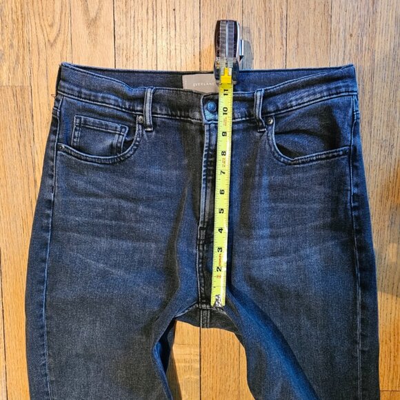 Everlane Black High Rise Stretch Skinny Denim Jeans - Picture 3 of 5